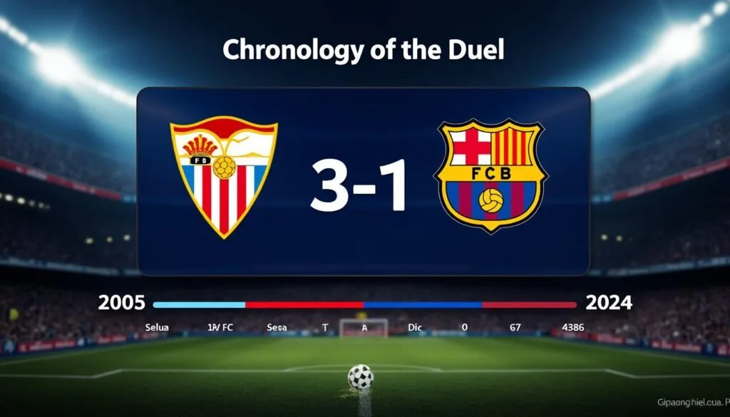 descubre la cronología completa de los enfrentamientos entre sevilla fc femenino y fc barcelona femenino, incluyendo el historial de partidos y los resultados más recientes de esta vibrante rivalidad en el fútbol femenino español.