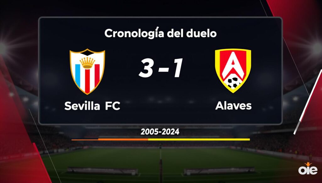 descubre la cronología de los enfrentamientos entre sevilla fc y alavés, con un análisis detallado de victorias, empates y derrotas a lo largo de la historia. ¡explora todos los resultados!