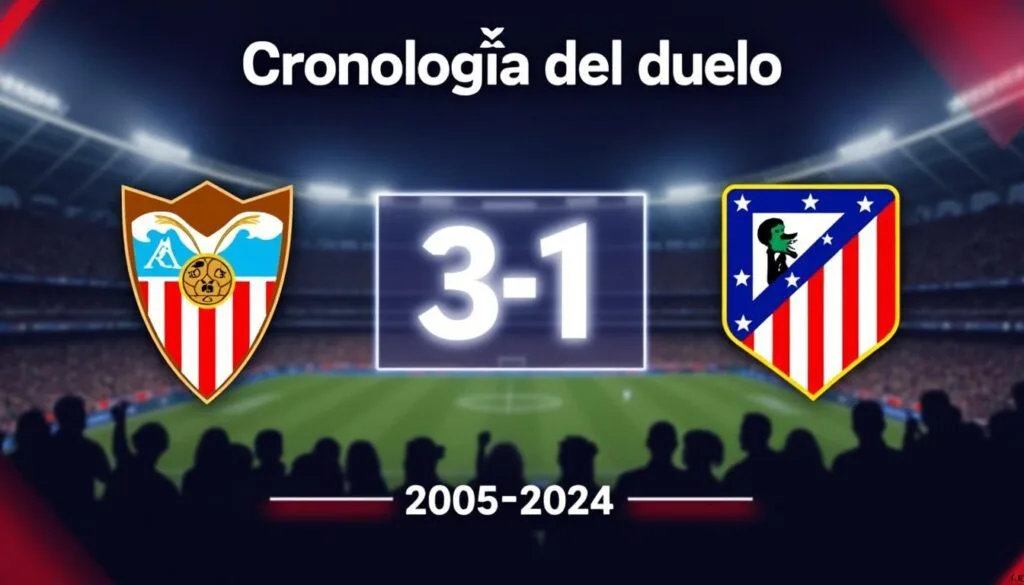 descubre la cronología completa de enfrentamientos entre sevilla fc y atlético de madrid en laliga. conoce los resultados más destacados, las rachas de victorias y datos clave de esta histórica rivalidad.