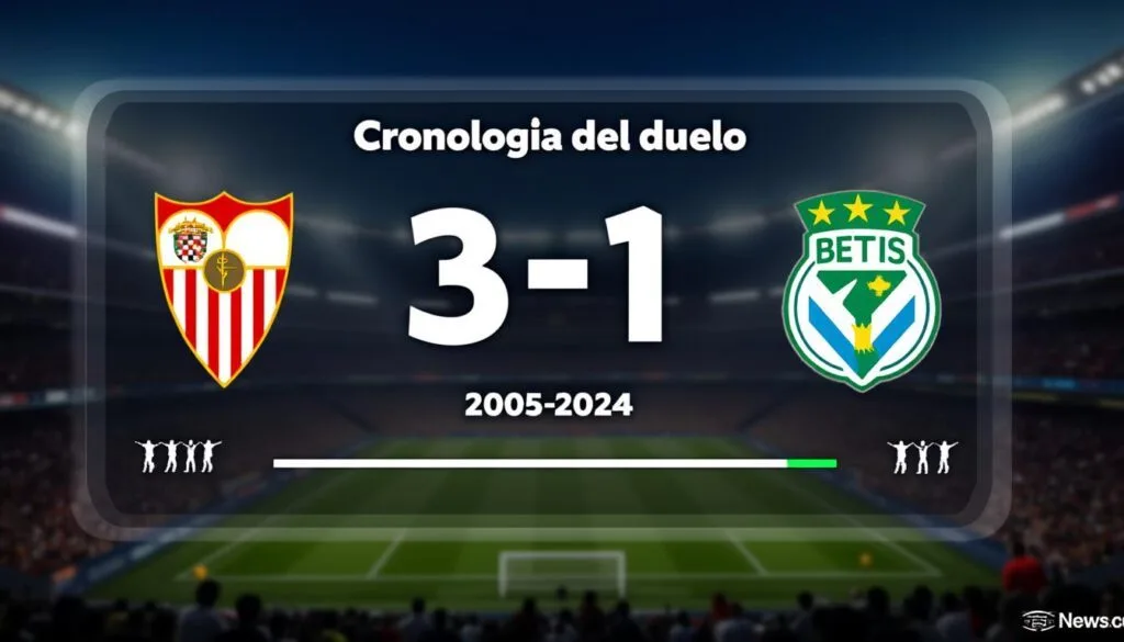 descubre la cronología completa de los derbis sevillanos entre sevilla fc y real betis. repasa todos los enfrentamientos históricos, resultados y curiosidades sobre este apasionante clásico del fútbol andaluz.