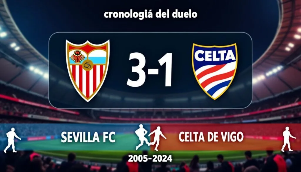 descubre la cronología completa de los duelos entre sevilla fc y celta de vigo, con los enfrentamientos más destacados y estadísticas clave de su historia en laliga y otras competiciones.
